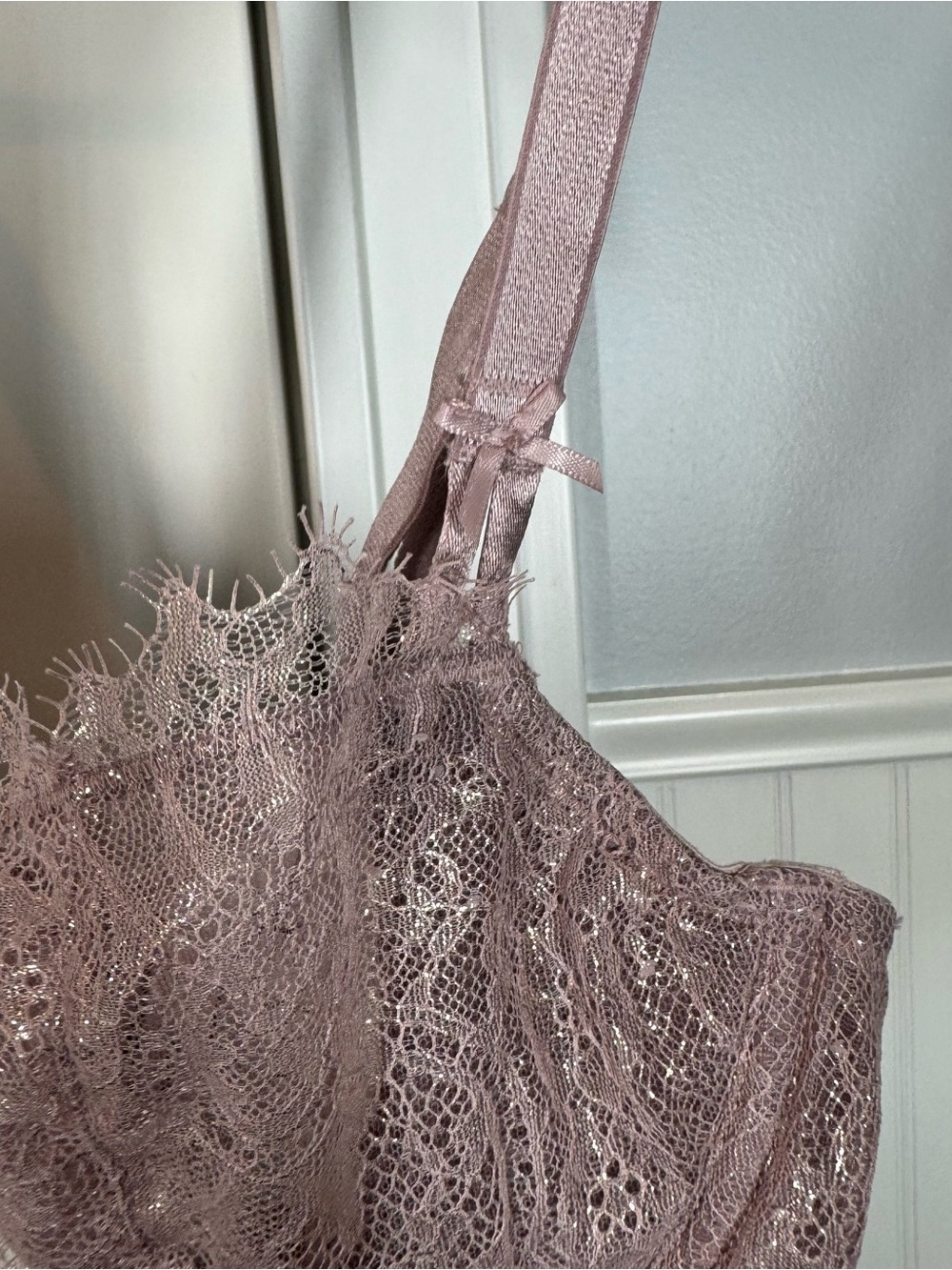 Victoria’s‎ Secret Dream Angels Demi Bra size 34D sexy sheer lace boudoir play - Picture 3 of 8